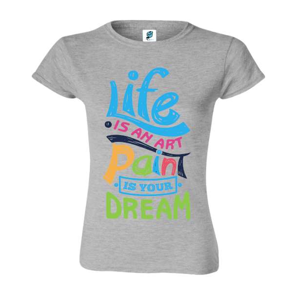 Tricou damă - Art paint life
