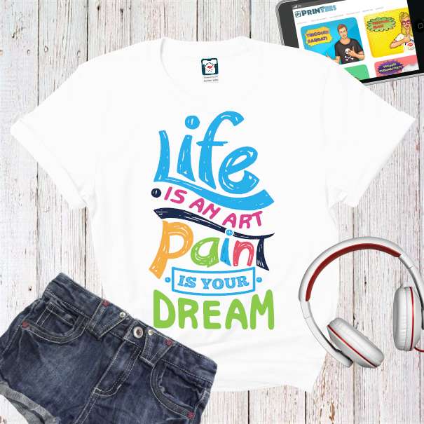 Tricou damă - Art paint life