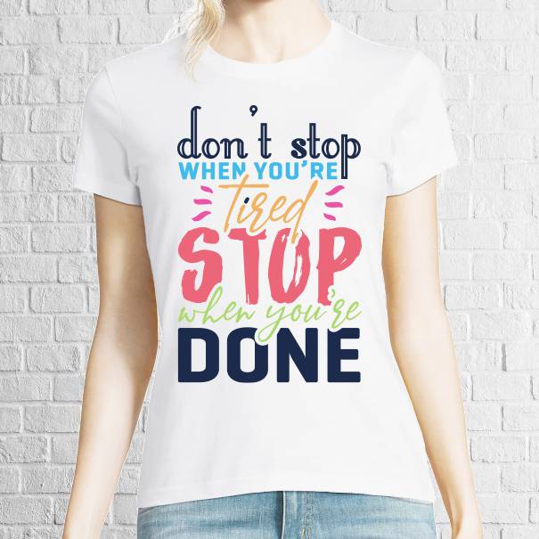 Tricou damă - Don't Stop