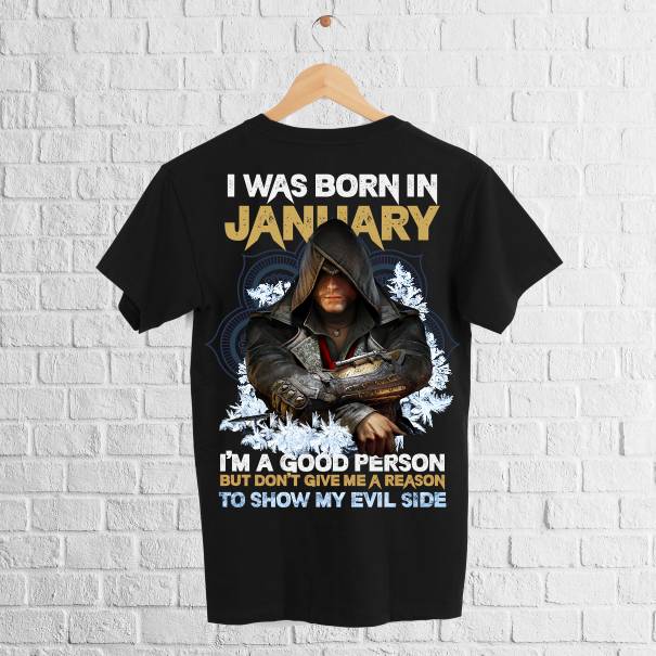 Tricou bărbat - Born in January