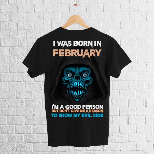 Tricou bărbat - Born in February