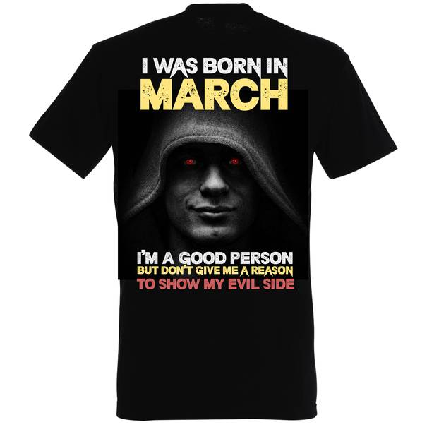 Tricou bărbat - Born in March