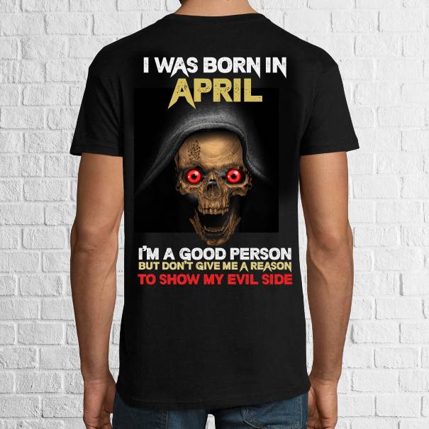 Tricou bărbat - Born in April