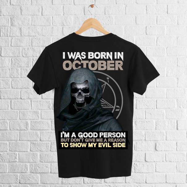 Tricou bărbat - Born in October