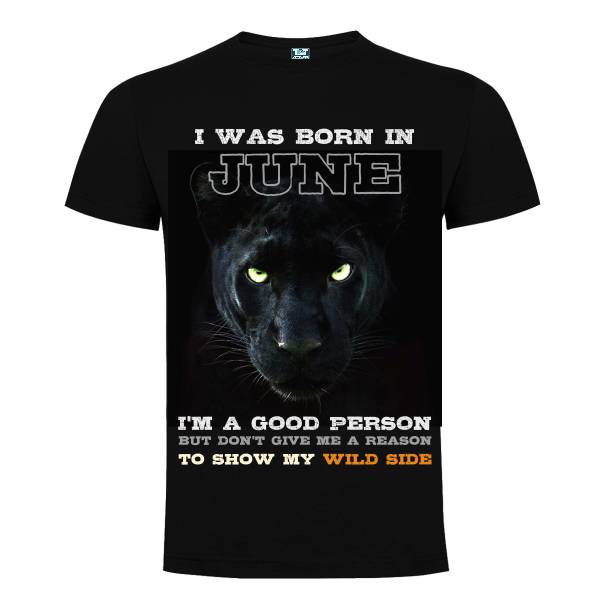 Tricou bărbat - Born wild in June