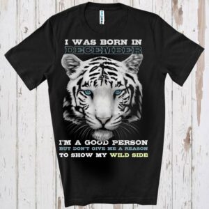 Tricou bărbat - Born Wild in December