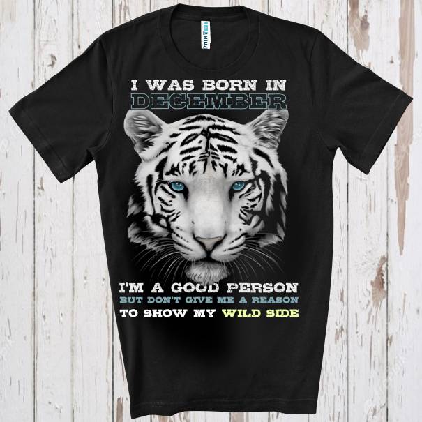 Tricou bărbat - Born Wild in December
