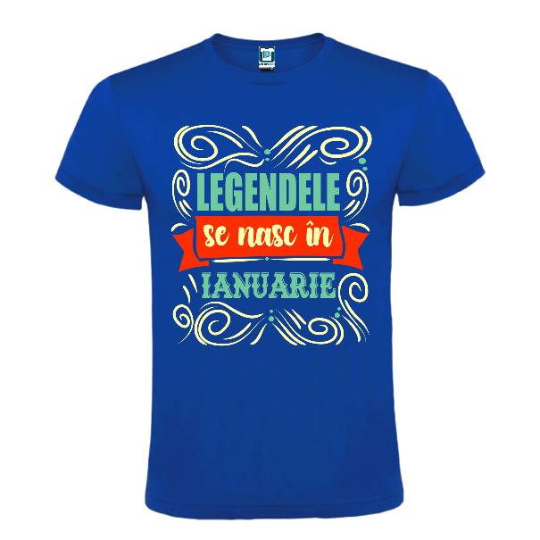 Tricou bărbat - Legende din ianuarie