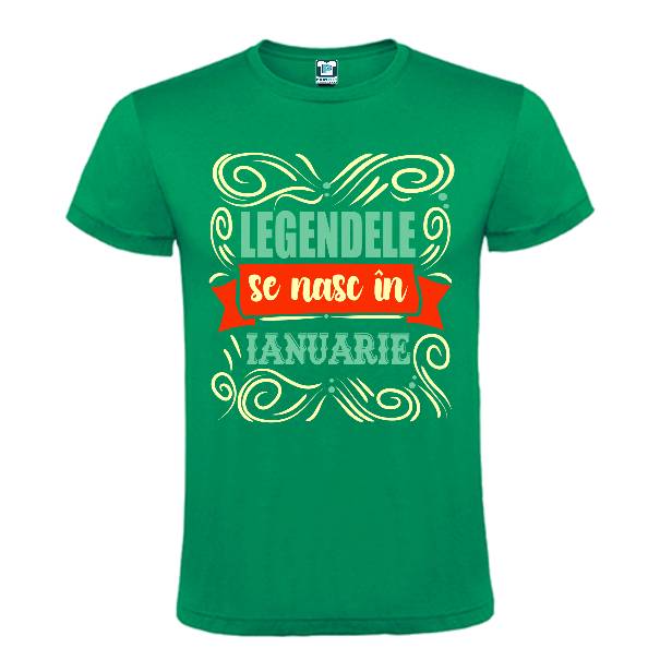 Tricou bărbat - Legende din ianuarie