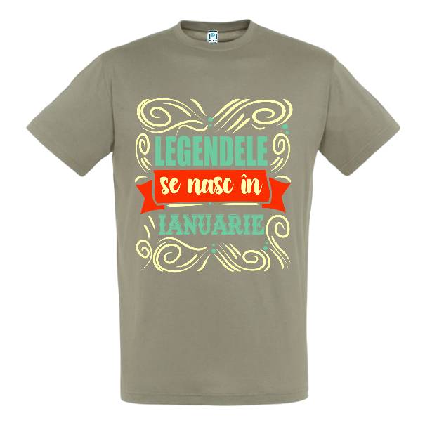 Tricou bărbat - Legende din ianuarie