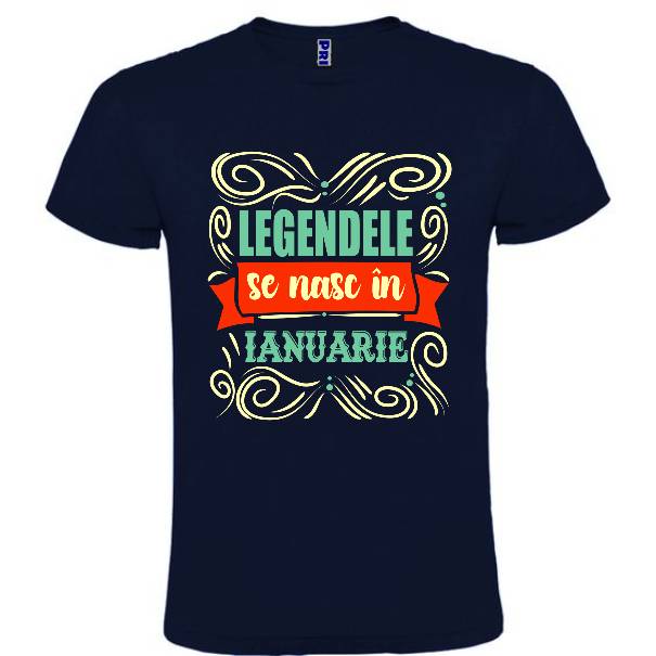 Tricou bărbat - Legende din ianuarie