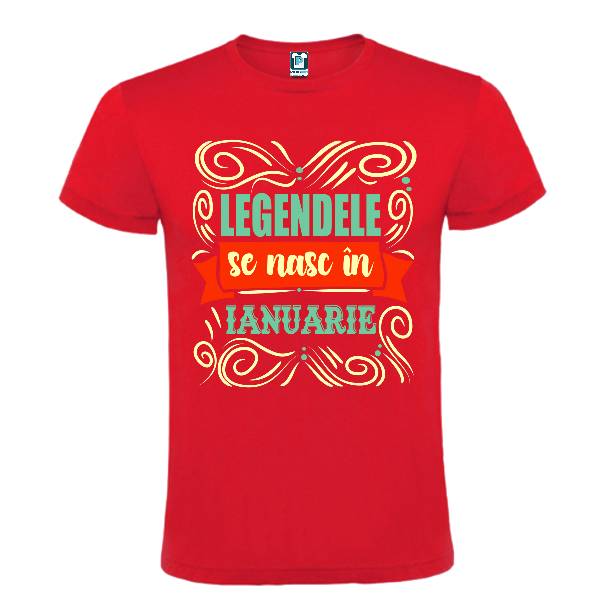 Tricou bărbat - Legende din ianuarie