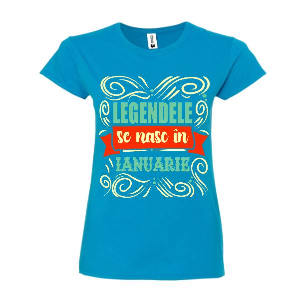 Tricou damă - Legende din ianuarie