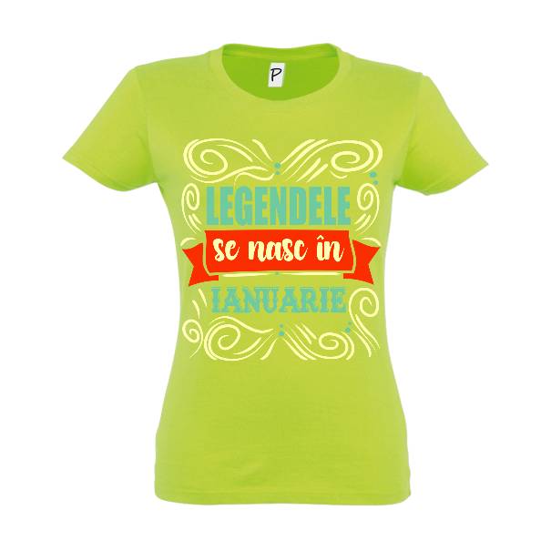 Tricou damă - Legende din ianuarie