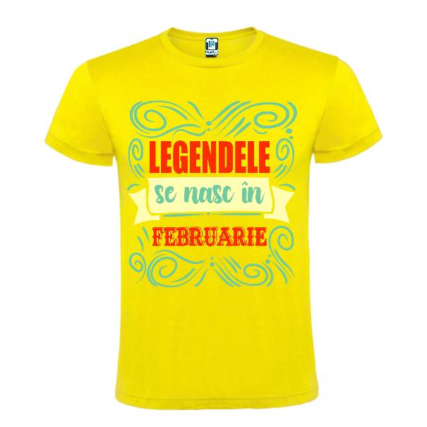 Tricou bărbat - Legendele din februarie