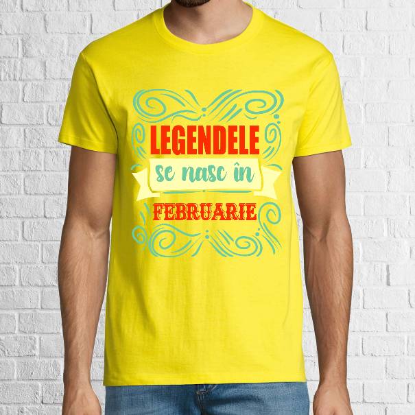 Tricou bărbat - Legendele din februarie