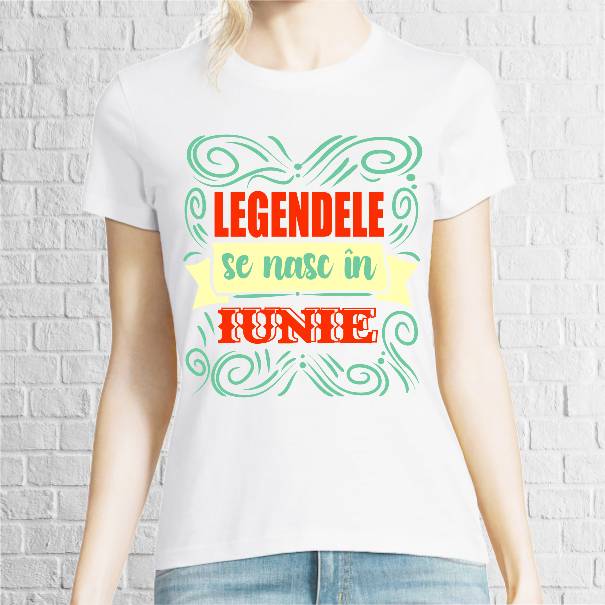 Tricou damă - Legendele din iunie