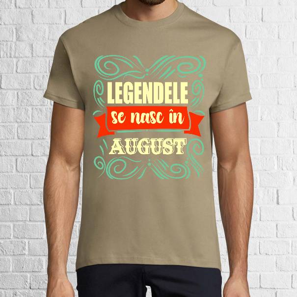 Tricou bărbat - Legendele din august