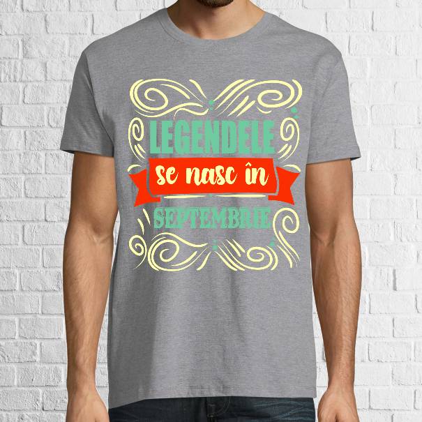 Tricou bărbat - Legendele din septembrie