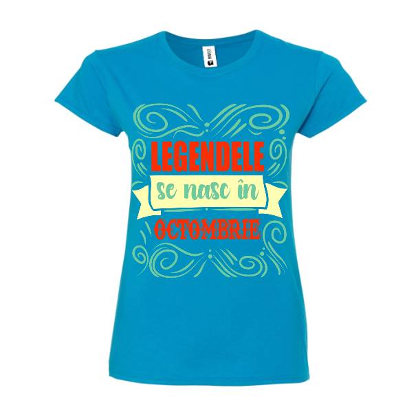 Tricou damă - Legendele din octombrie
