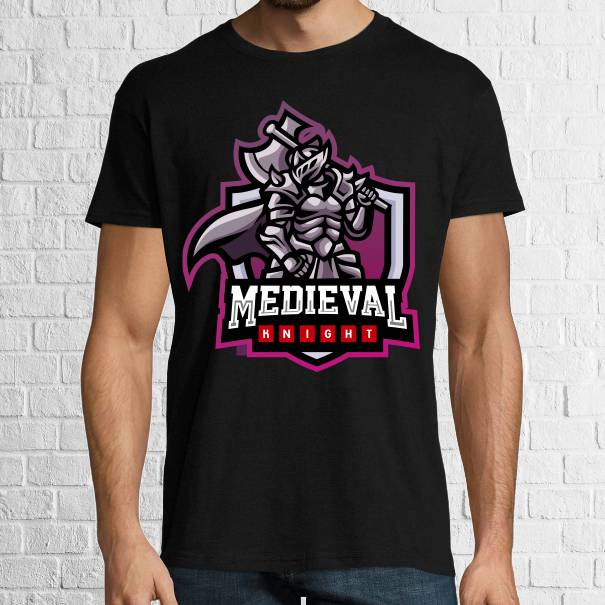 Tricou bărbat - Medieval Knight