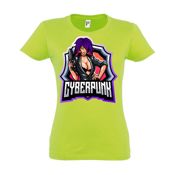 Tricou damă - Cyberpunk