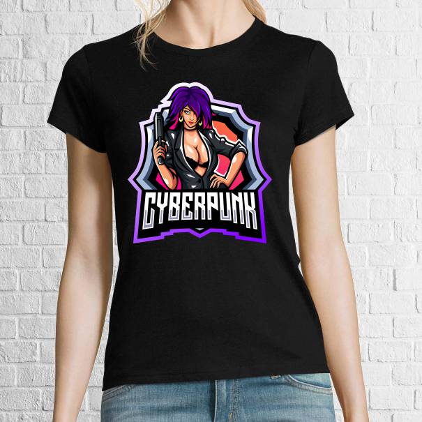 Tricou damă - Cyberpunk