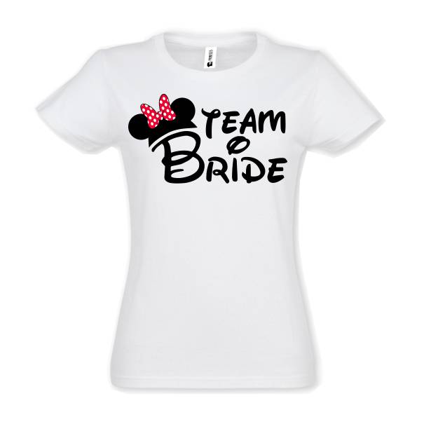 Tricou damă - Minne Team Bride