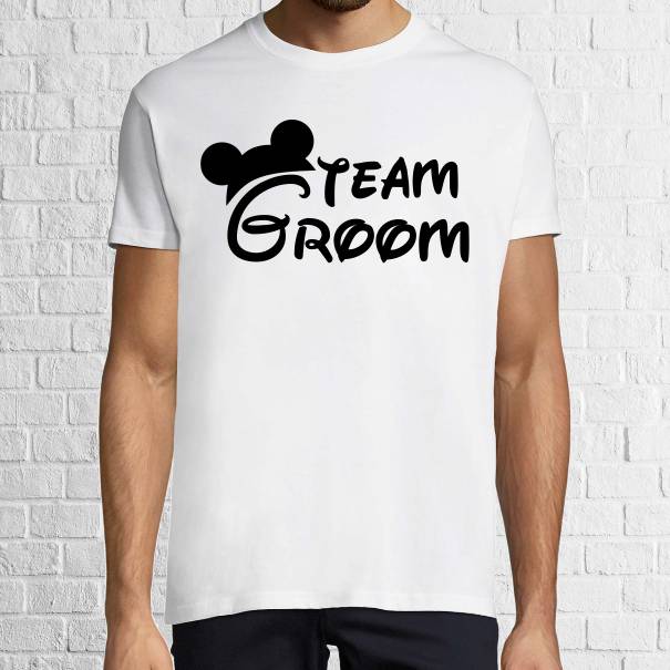 Tricou bărbat - Mickey Team Groom