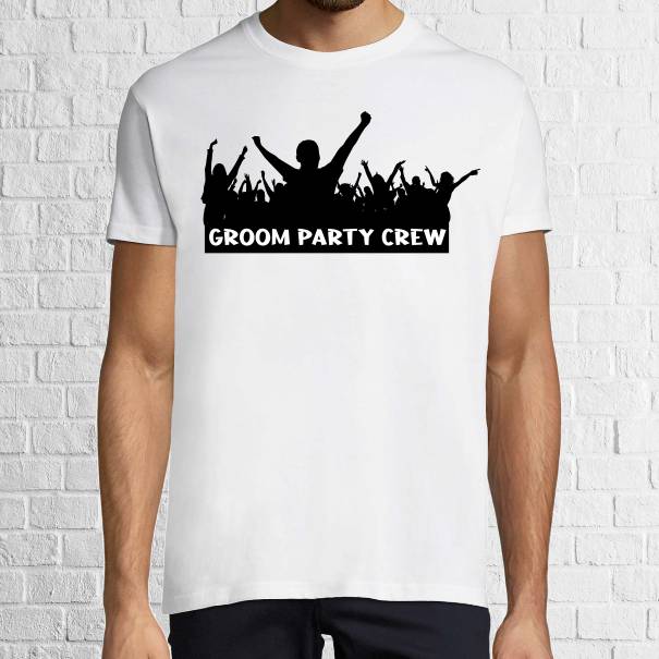 Tricou bărbat - Groom Party Crew