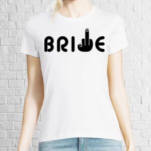 Tricou damă - Middle Finger Bride