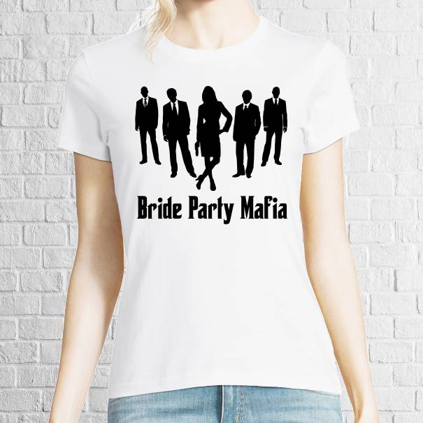 Tricou damă - Bride Party Mafia