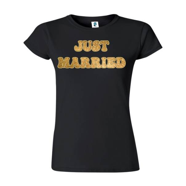 Tricou damă - Just Married