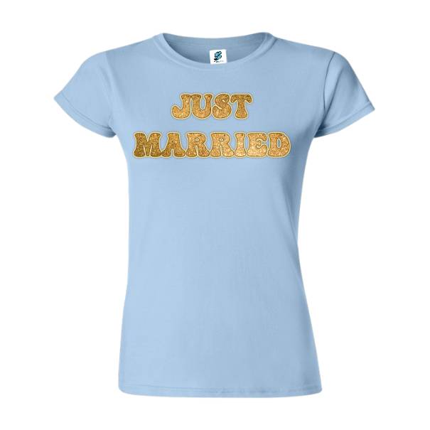 Tricou damă - Just Married