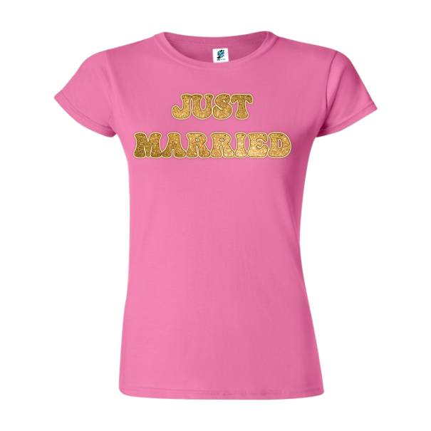 Tricou damă - Just Married