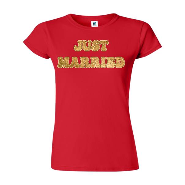 Tricou damă - Just Married