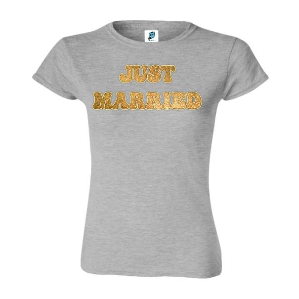 Tricou damă - Just Married