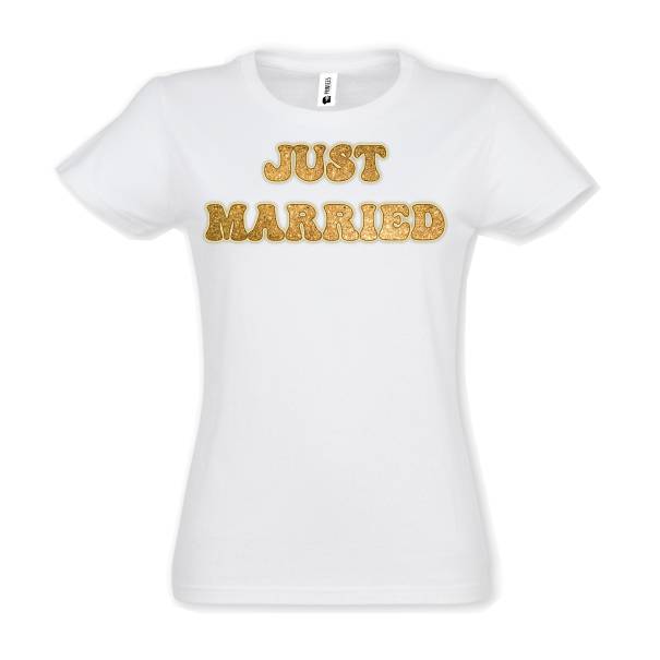 Tricou damă - Just Married