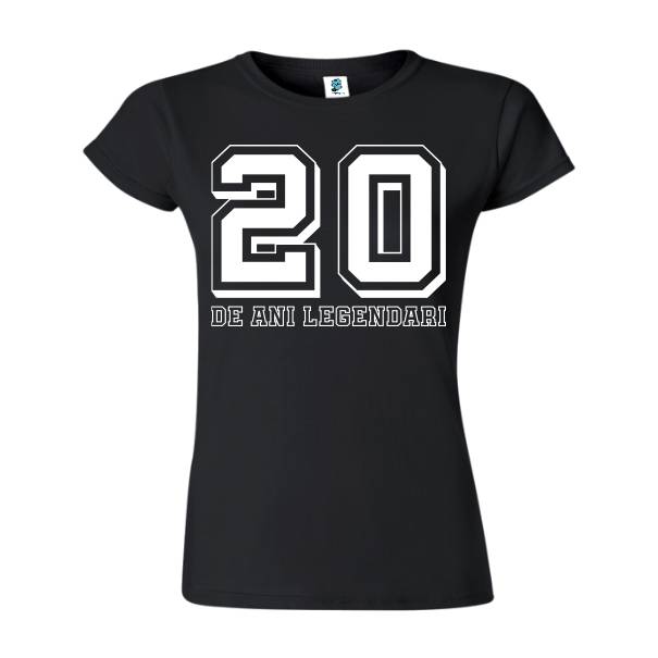 Tricou damă - 20 de ani legendari