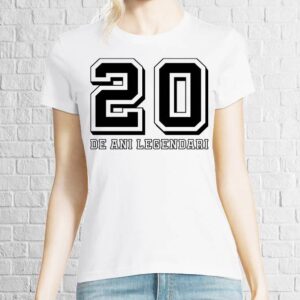 Tricou damă - 20 de ani legendari