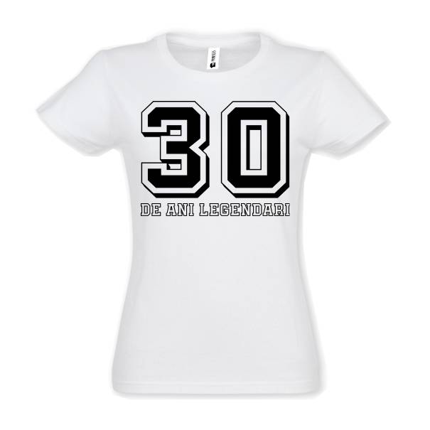 Tricou damă - 30 de ani legendari