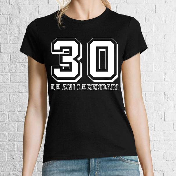 Tricou damă - 30 de ani legendari