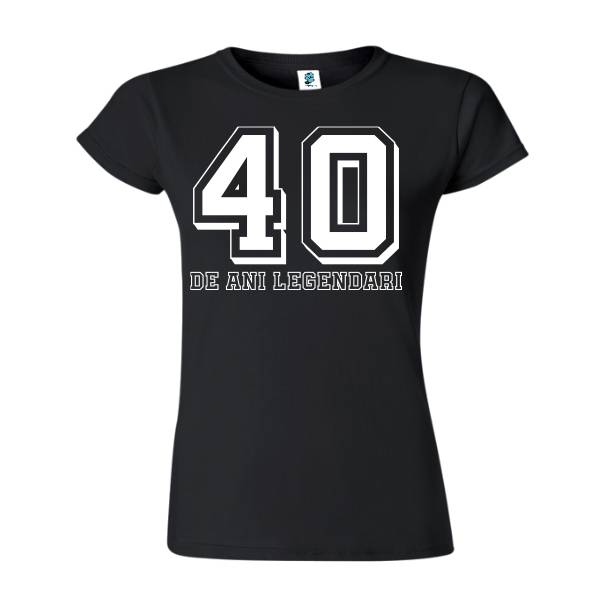 Tricou damă - 40 de ani legendari