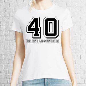 Tricou damă - 40 de ani legendari