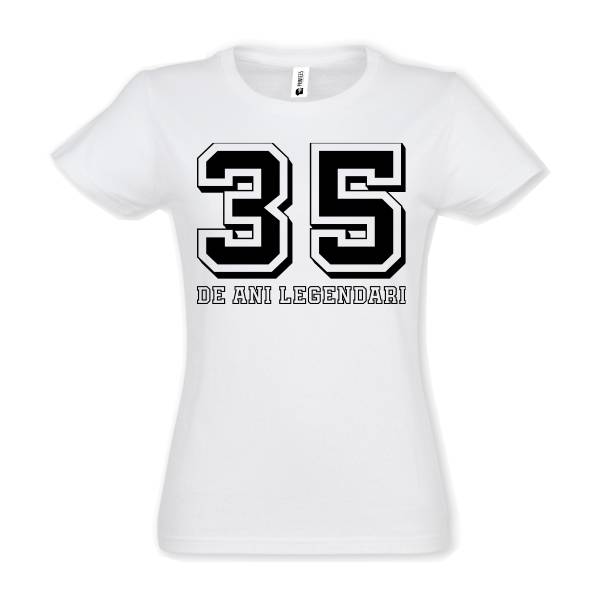 Tricou damă - 35 de ani legendari