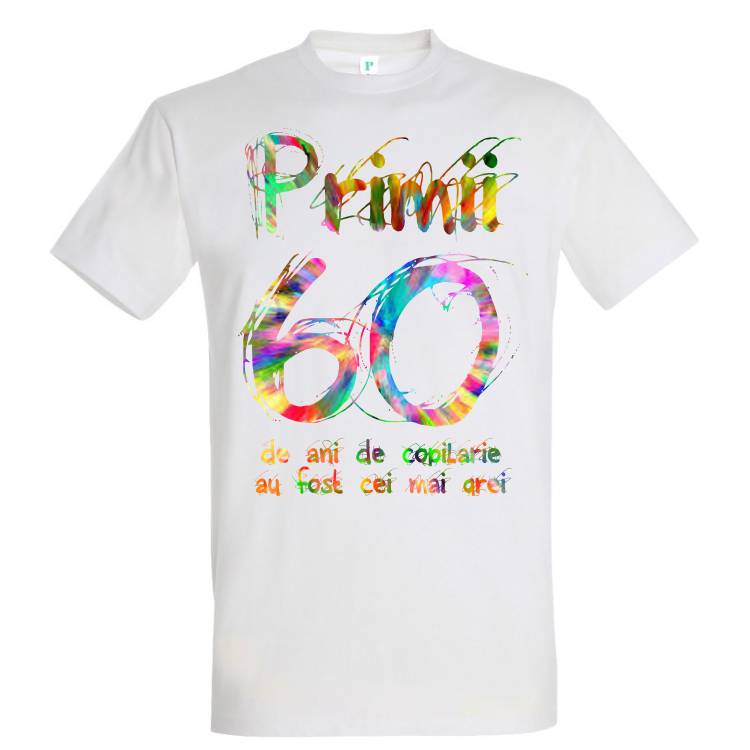 Tricou bărbat - Primii 60 de ani