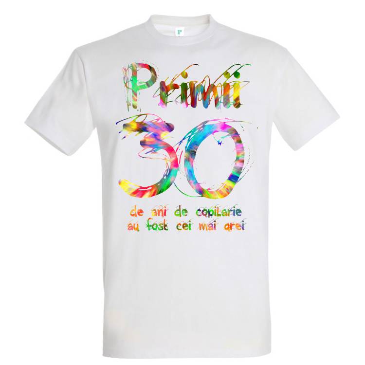 Tricou bărbat - Primii 30 de ani