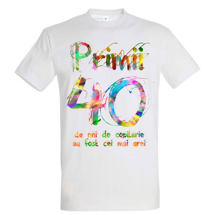 Tricou bărbat - Primii 40 de ani