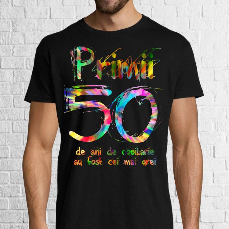 Tricou bărbat - Primii 50 de ani