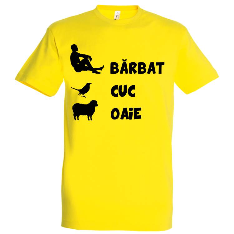 Tricou - Bărbat, cuc, oaie